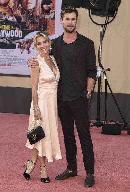 Elsa Pataky y Chris Hemsworth, en un evento./Gtres