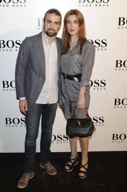 Raquel S&aacute;nchez Silva y Mario Biondo en un evento./Gtres