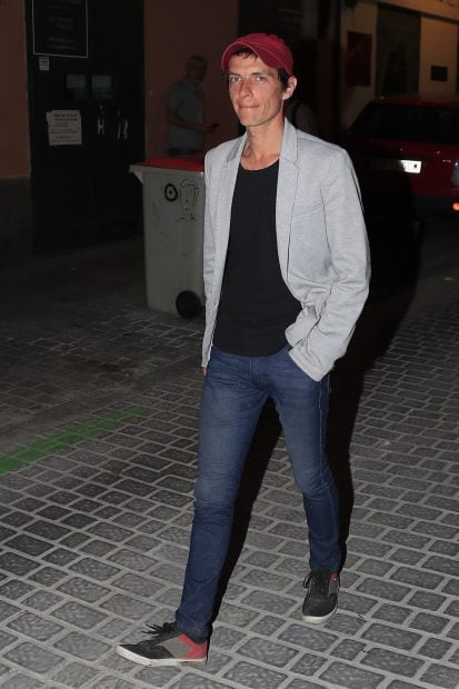 Camilo Blanes paseando por Madrid./Gtres