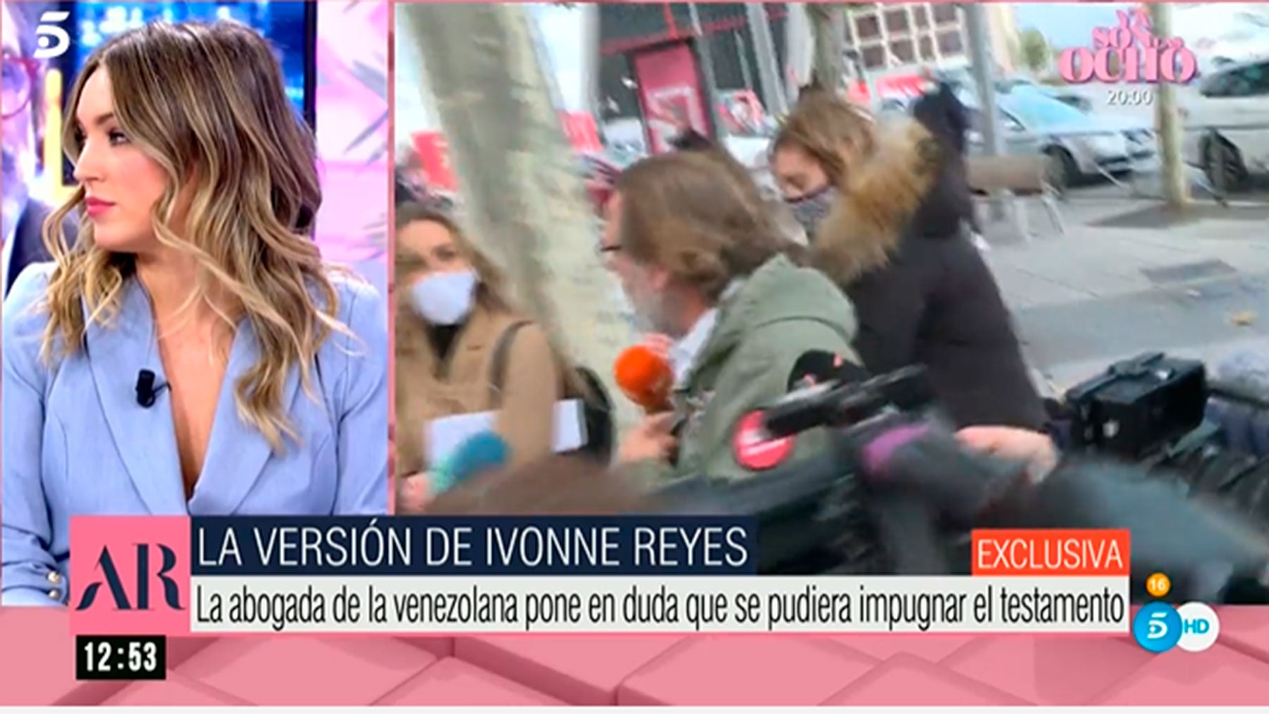 Marta Riesco, en Ana Rosa / Telecinco
