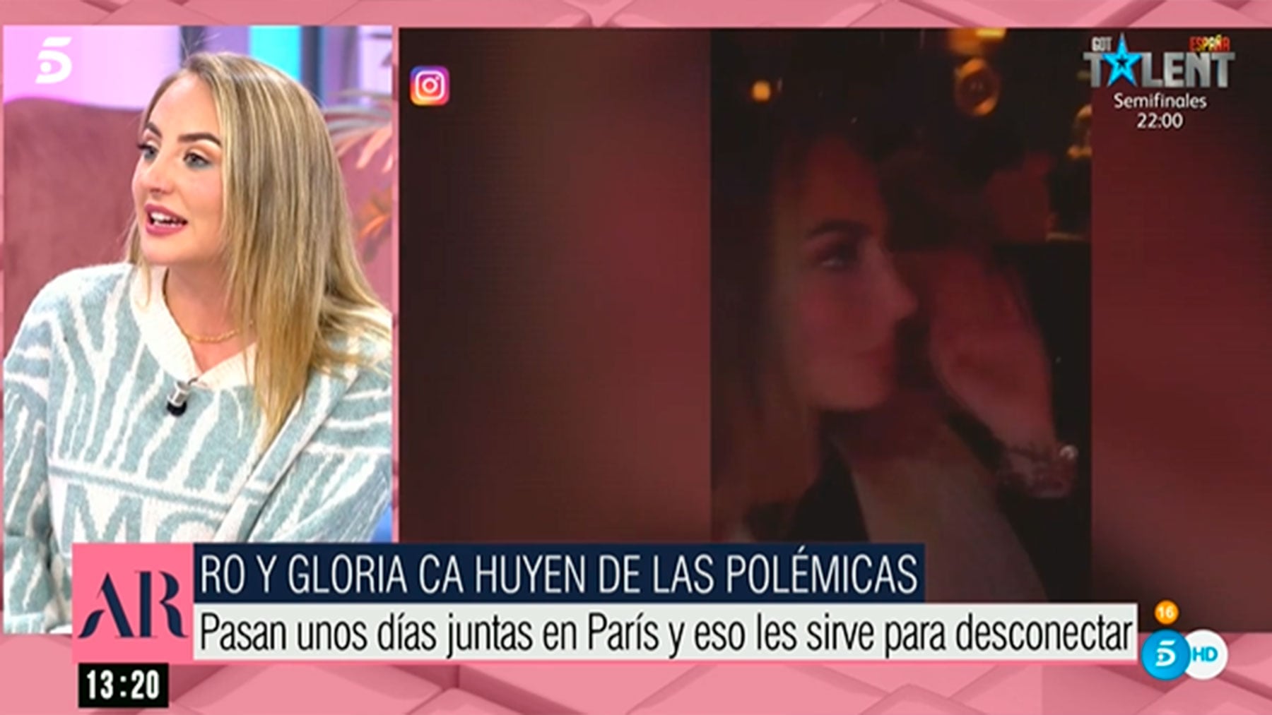 Roc&iacute;o Flores, en Ana Rosa / Telecinco