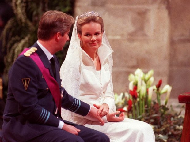 Felipe y Matilde de Bélgica en su boda / Gtres