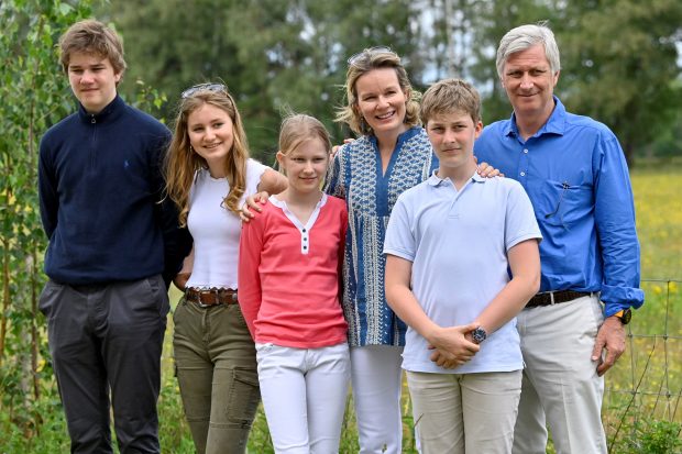 Familia Real de B&eacute;lgica en un posado / Gtres