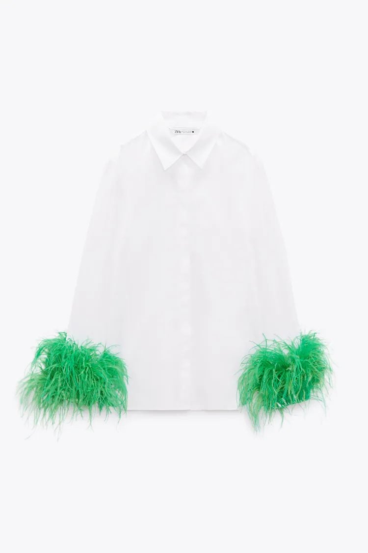 Aliexpress tiene el clon de la camisa de plumas agotad&iacute;sima de Zara