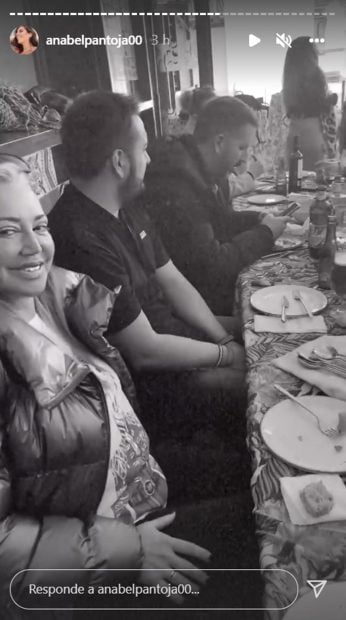 Bel&eacute;n Esteban en una comida / Instagram