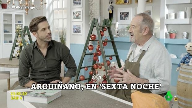 Karlos Argui&ntilde;ano entrevistado en 'LaSexta Noche' / La Sexta