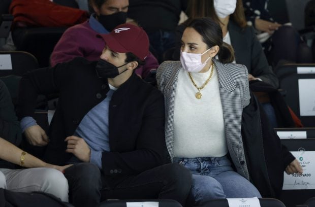 Tamara Falc&oacute; e &Iacute;&ntilde;igo Onieva en la Copa Davis / Gtres