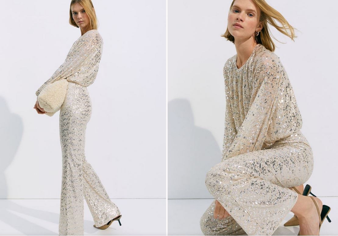 Si&eacute;ntete fabulosa con este look de H&M de lentejuelas