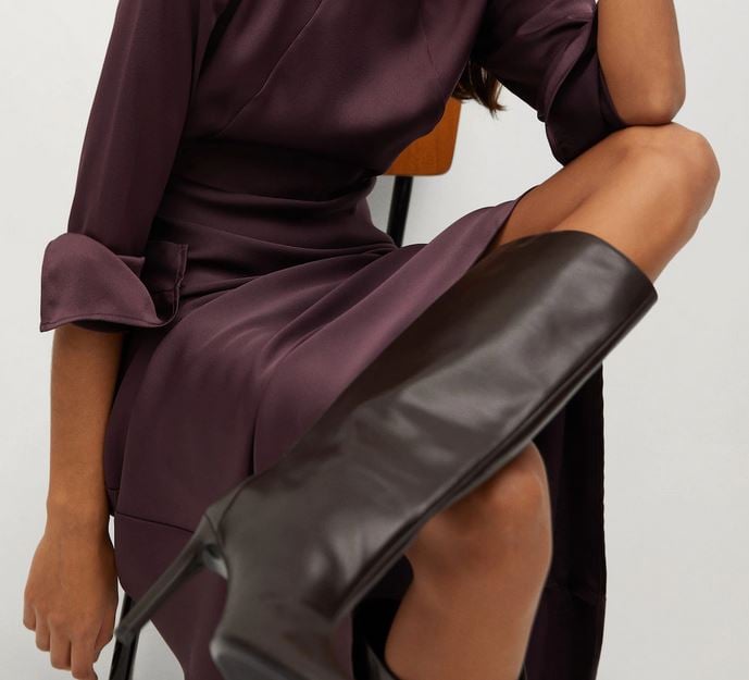 Mango Outlet tiene esas botas altas que querr&aacute;s en cuanto las veas