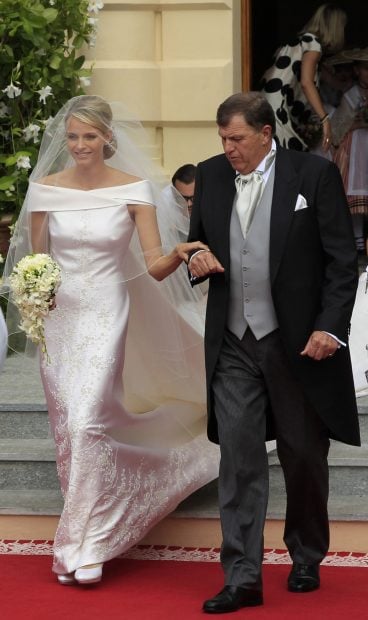 Charlene de M&oacute;naco y Michael Wittstock en la boda real / Gtres