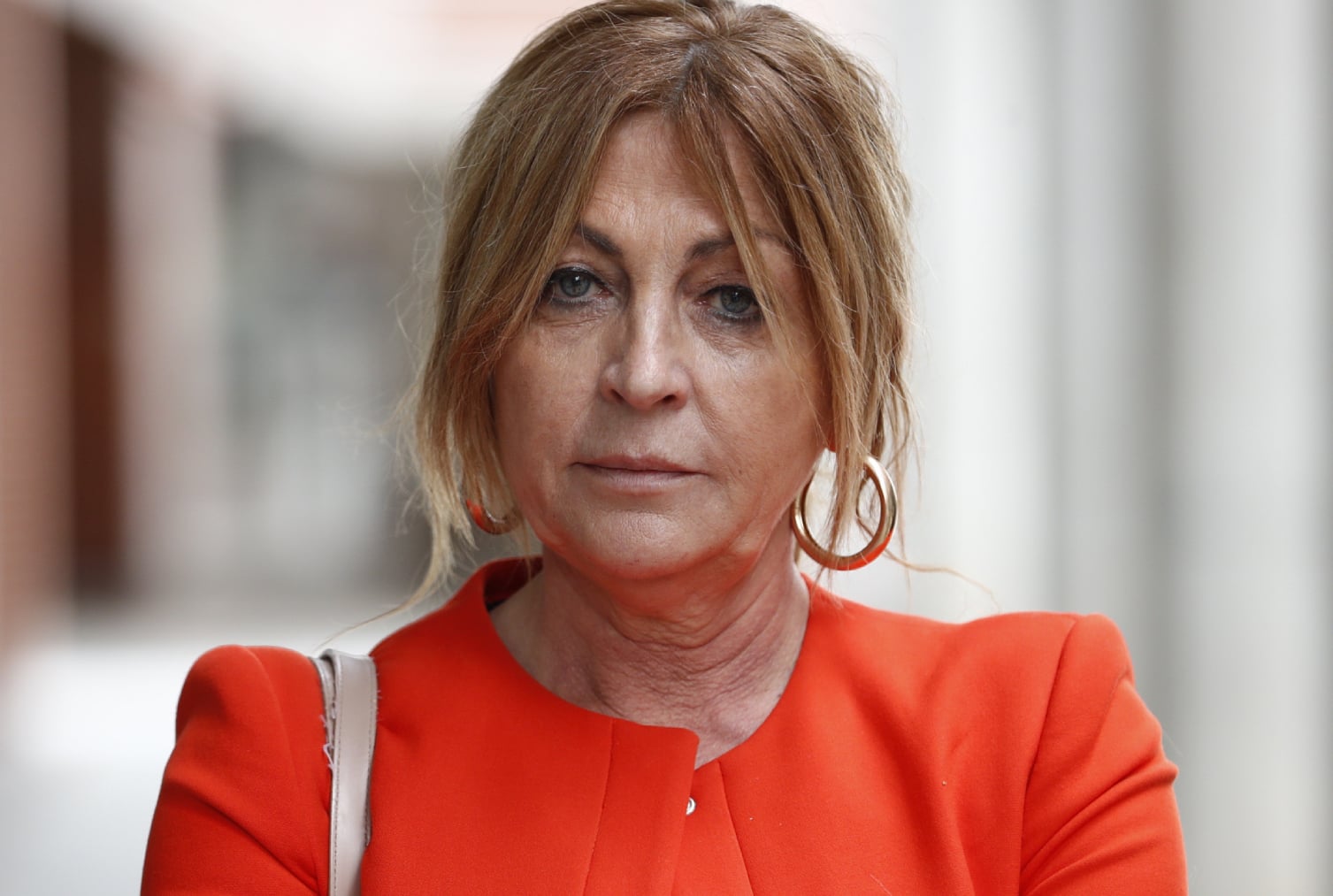 Paz Guerra, llegando al juicio / Gtres
