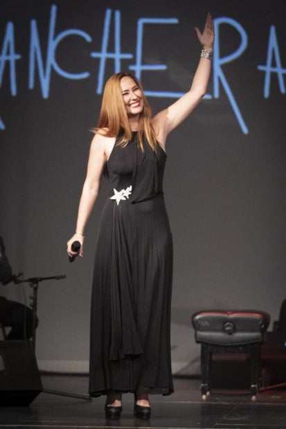Rosario Mohedano en el escenario./Gtres