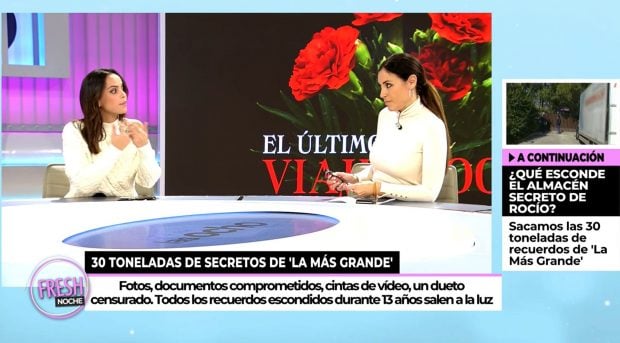 Isabel R&aacute;bago y Gloria Camila / Telecinco