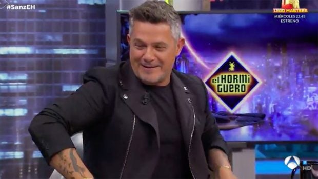 Alejandro Sanz, sonriendo./Antena 3