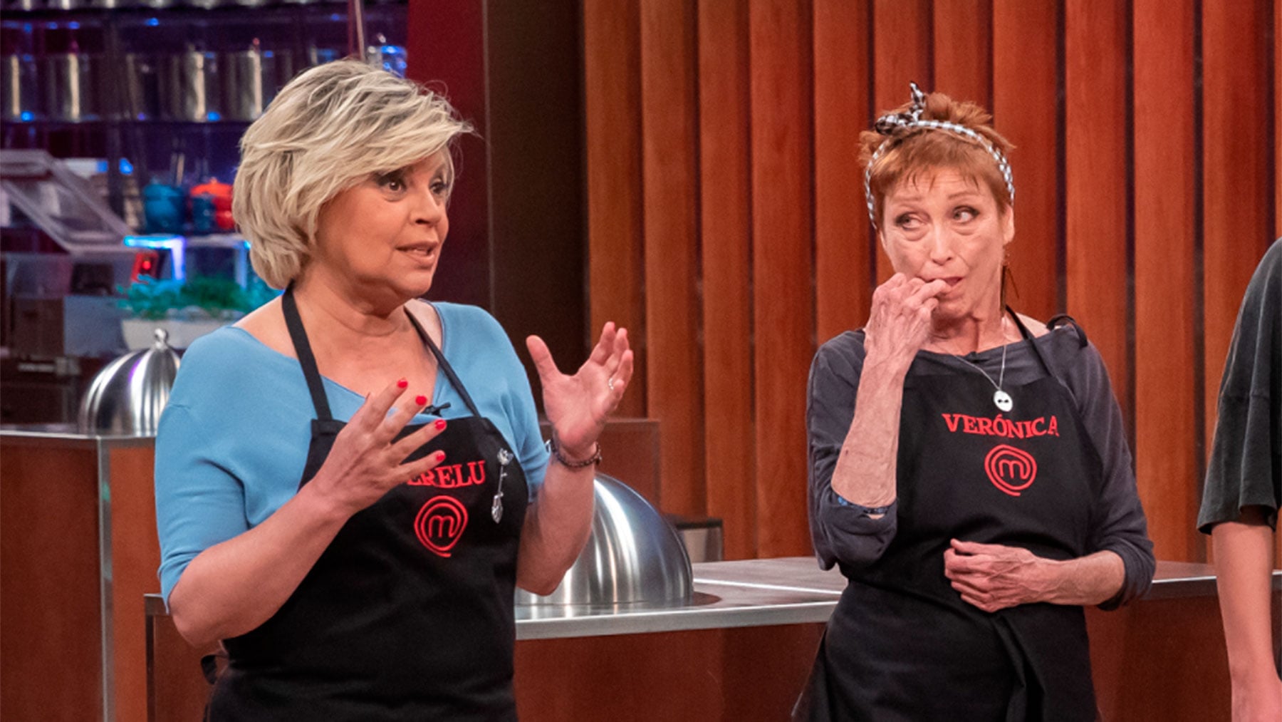 Terelu Campos y Ver&oacute;nica Forqu&eacute;, en 'MasterChef Celebrity 6' / TVE