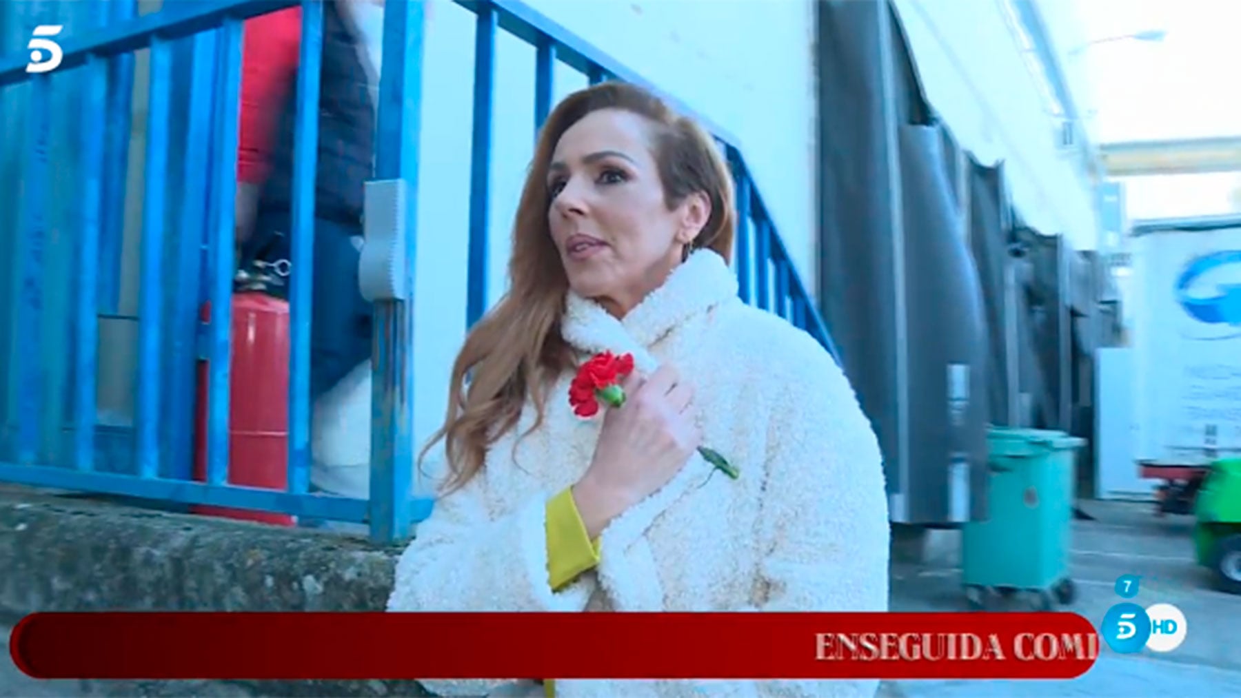 Roc&iacute;o Carrasco, emocionada / Mediaset