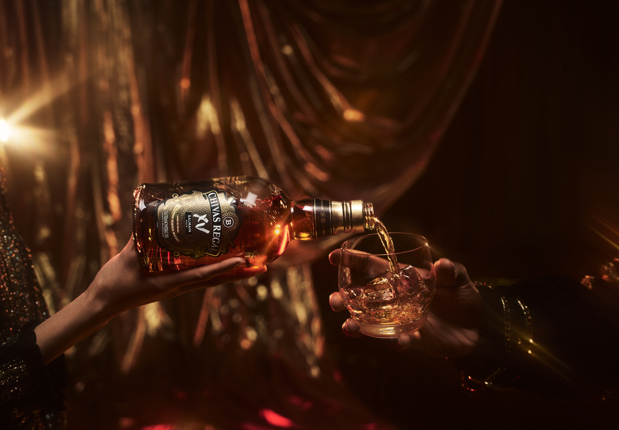 Chivas XV x Balmain / Bottlander