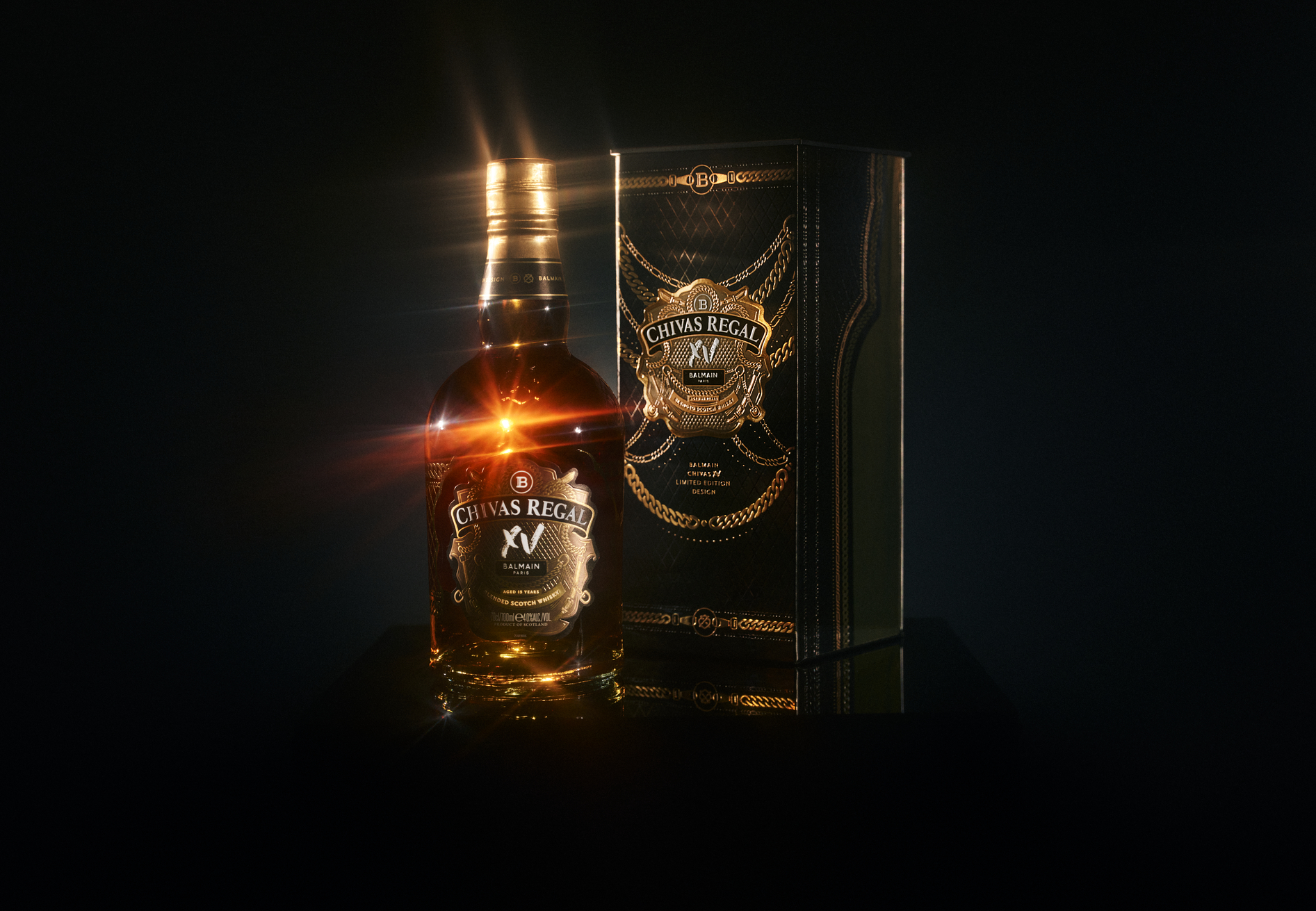 Chivas XV x Balmain / Bottlander