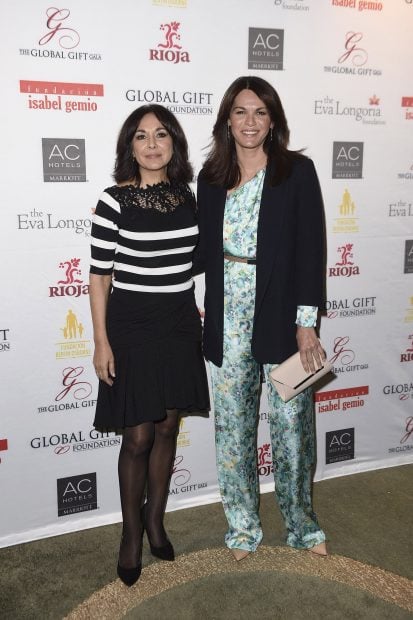 Isabel Gemio y Fabiola Mart&iacute;nez en un photocall / Gtres