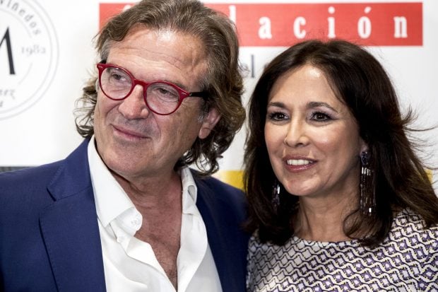 Pepe Navarro e Isabel Gemio en un photocall / Gtres