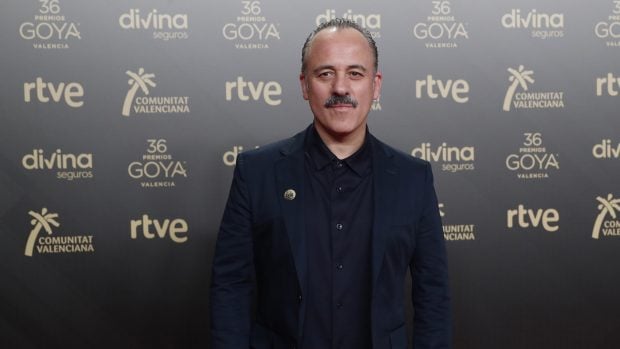 Javier Gutierrez en el 'photocall'./Gtres
