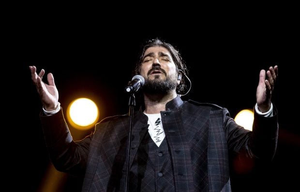 Antonio Orozco cantando / Gtres