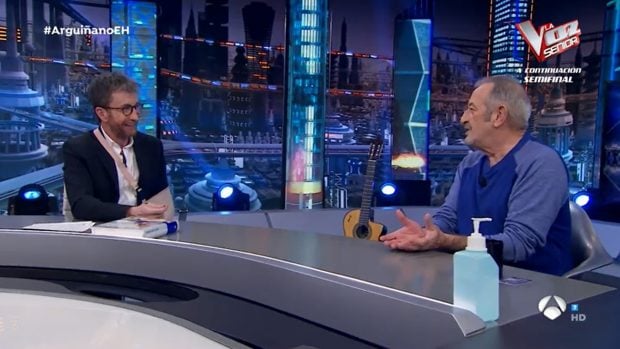 Karlos Argui&ntilde;ano en 'El Hormiguero' / Antena 3