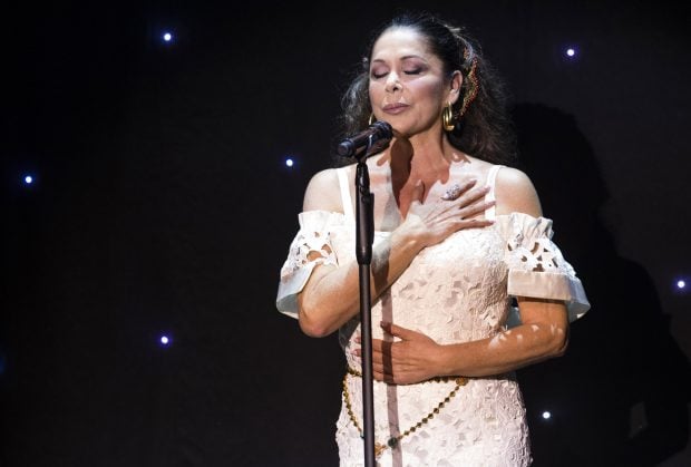 Isabel Pantoja en un concierto / Gtres