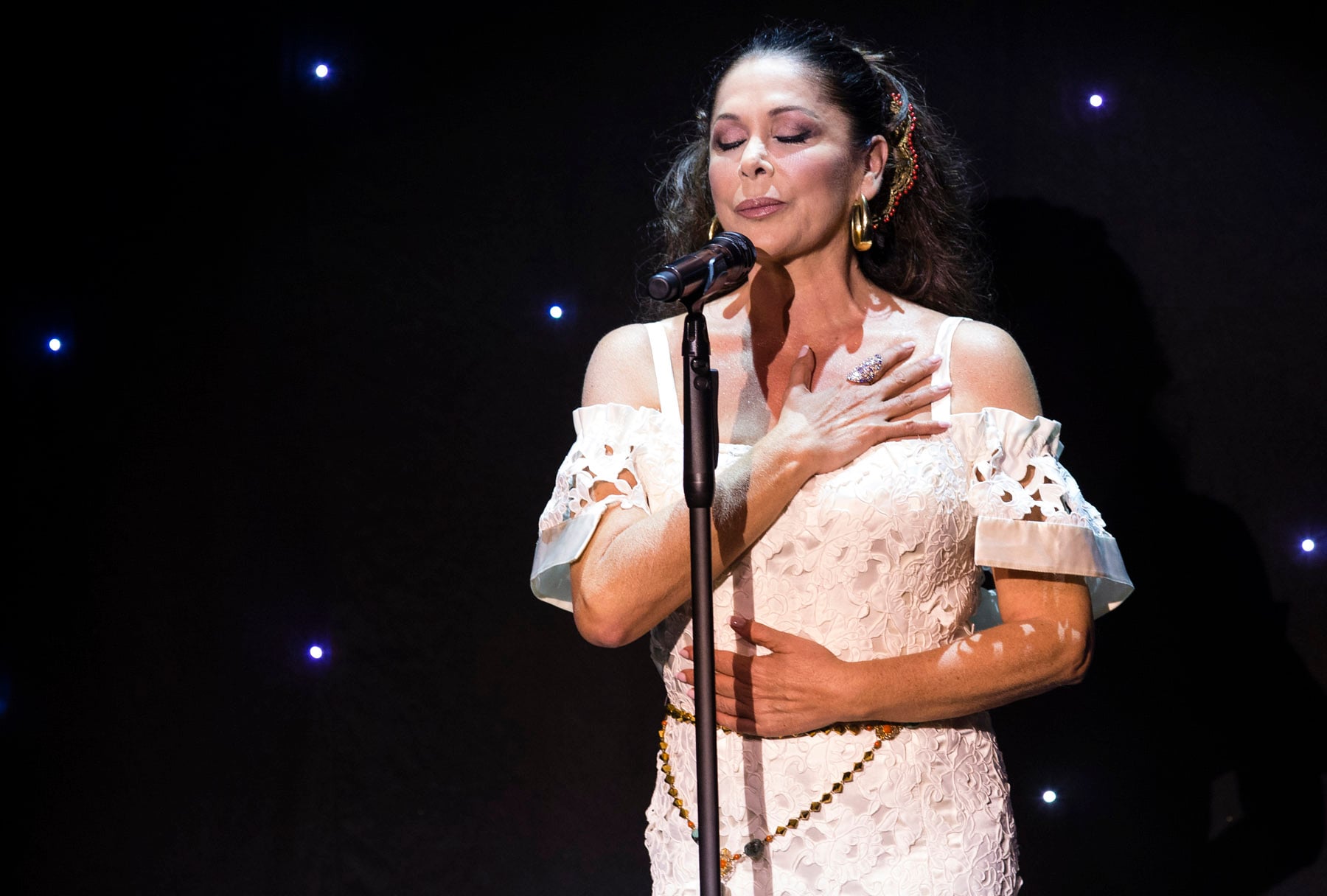Isabel Pantoja en un concierto / Gtres
