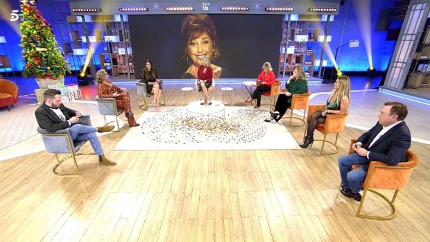Plat&oacute; de Viva la vida / Telecinco