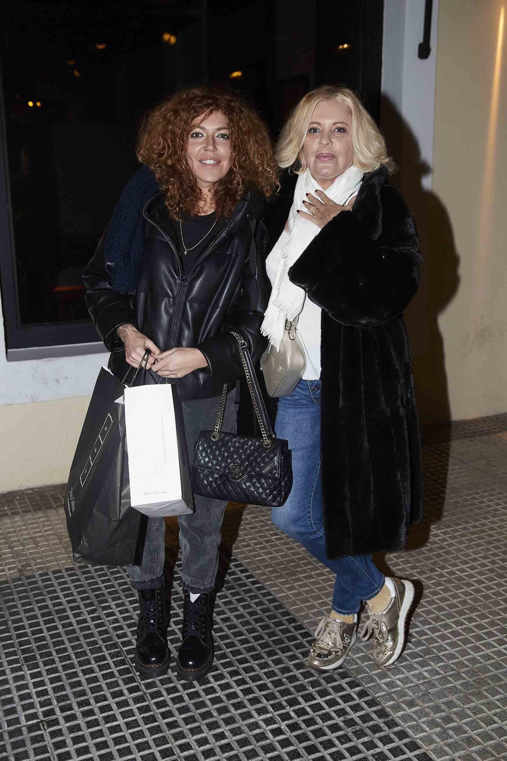 B&aacute;rbara Rey y Sof&iacute;a Cristo en el 70 cumplea&ntilde;os de la artista/ GTRES
