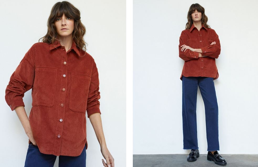 Es de nueva temporada y cuesta muy poco: la camisa de pana que arrasa en Parfois
