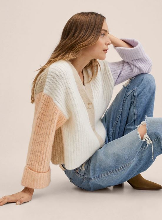 El c&aacute;rdigan de Mango de colores pastel que arrasar&aacute; este invierno