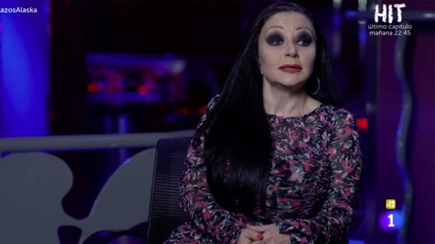 Alaska en 'Lazos de sangre'./TVE