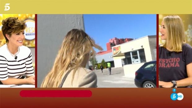 Alba Carrillo en 'Ya es mediod&iacute;a'./Telecinco