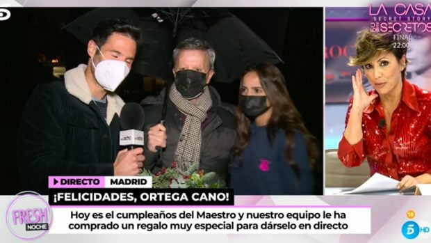 Jos&eacute; Ortega Cano en directo./Telecinco