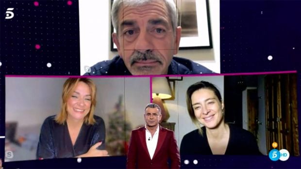 Jorge Javier V&aacute;zquez en el plat&oacute;./Telecinco