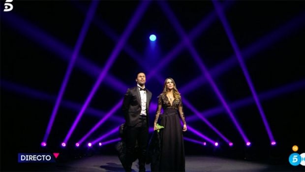 Luca Onestini y Cristina Porta, finalistas./Telecinco