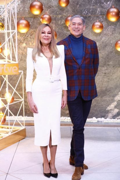 Ana Obreg&oacute;n y Boris Izaguirre posando / Gtres