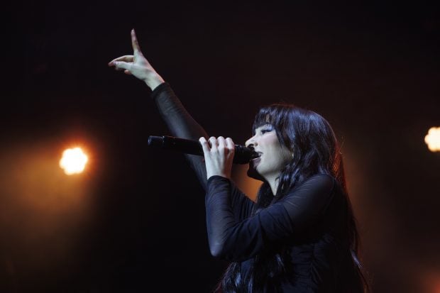 Aitana cantando / Gtres