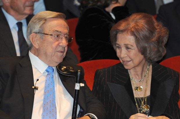 El Rey Constantino y la Reina Sofía / Gtres