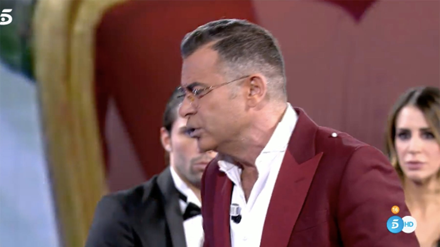 Jorge Javier V&aacute;zquez, muy enfadado / Telecinco