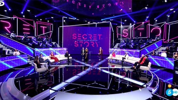 Plat&oacute; de 'Secret Story'./Telecinco