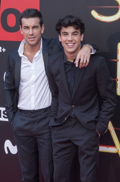 Mario y Óscar Casas en un photocall / Gtres