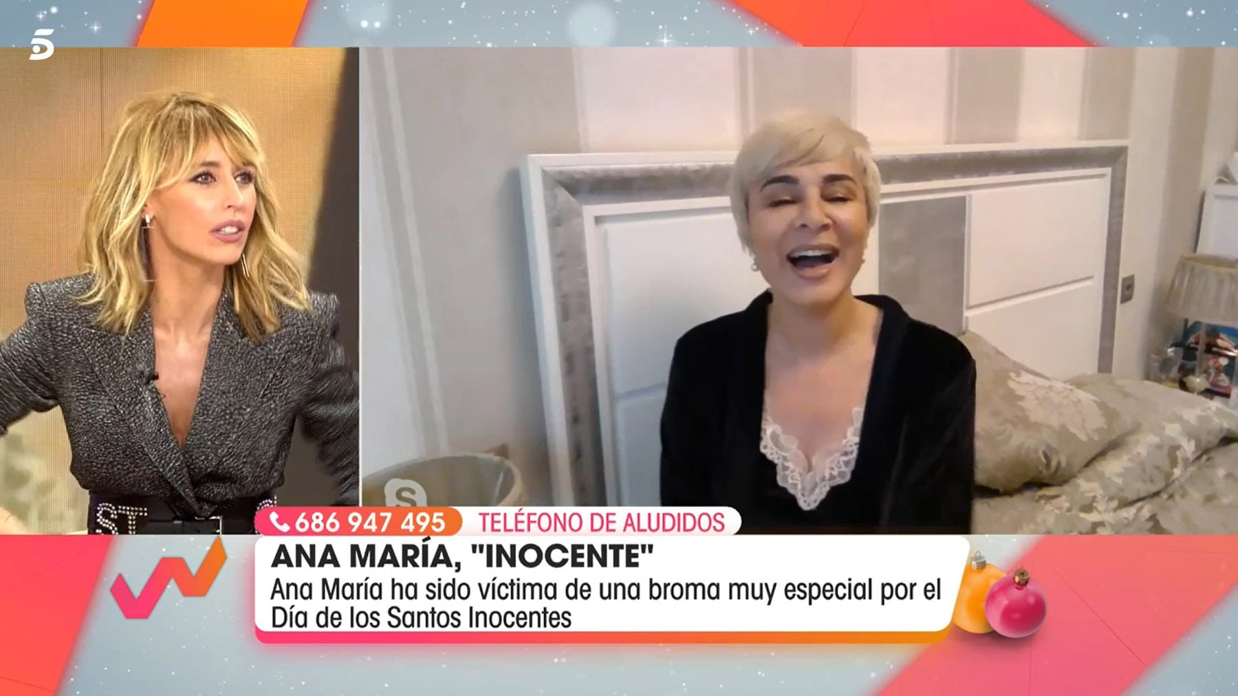 Ana Mar&iacute;a Ald&oacute;n y Emma Garc&iacute;a / Telecinco