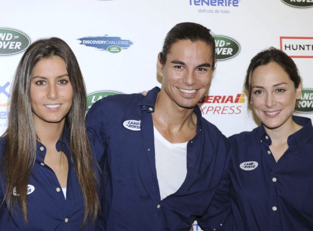 Ana Boyer, Julio Iglesias Jr y Tamara Falc&oacute; en un photocall / Gtres