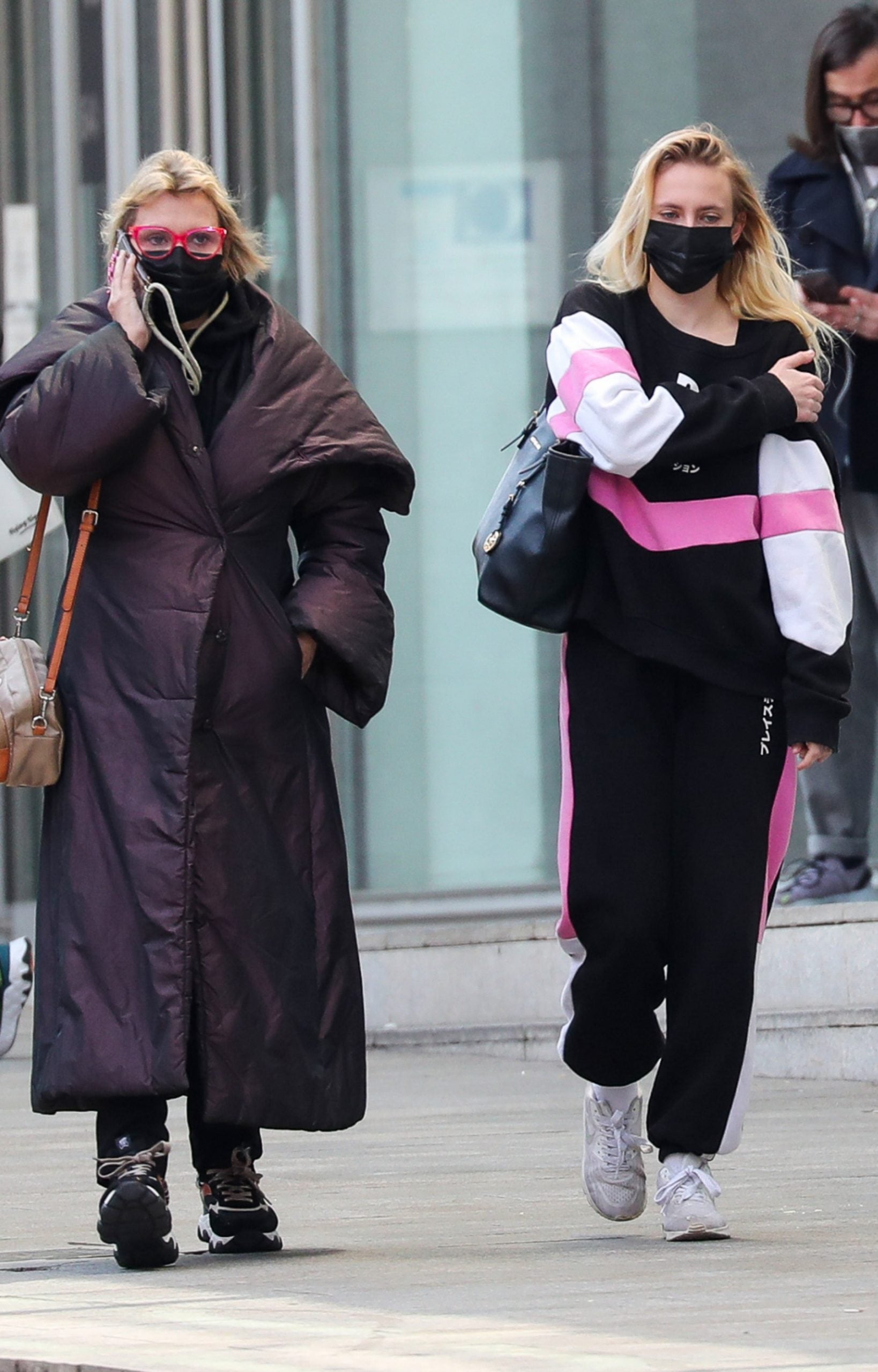 Ainhoa Arteta y su hija Lara, en Madrid / Gtres