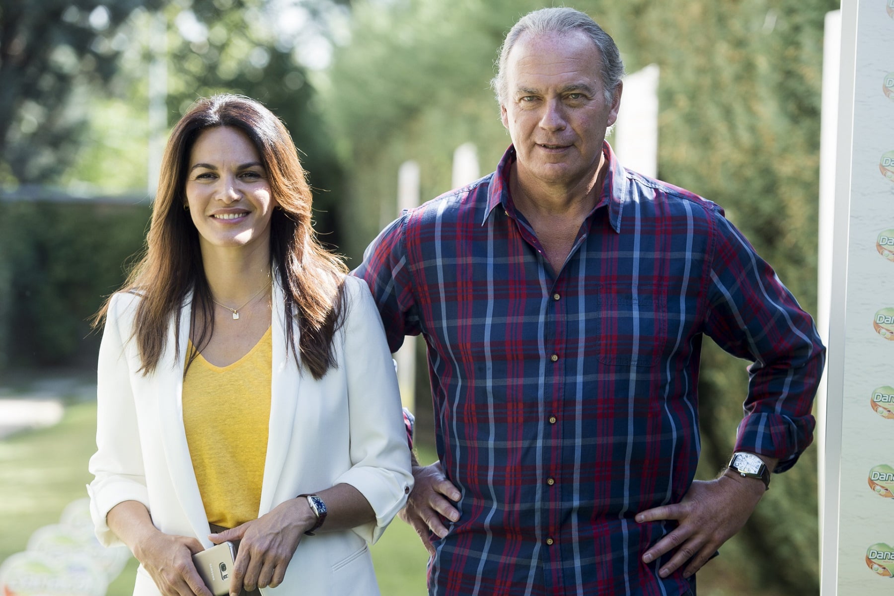 El presentador y cantante Bertín Osborne y Fabiola Martínez / Gtres