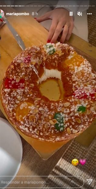 Rosc&oacute;n de Reyes./ Instagram @mariapombo