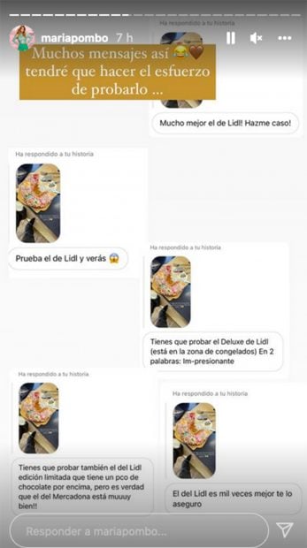 Usuarios aconsejando a Mar&iacute;a Pombo./ Instagram @mariapombo